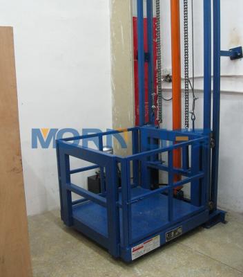 China Lifting Goods Between Floors MORNING Lift Platform Electric Hydraulic Freight Lift Wall Mounted Goods Lift For Warehouse Cargo Lifter for sale