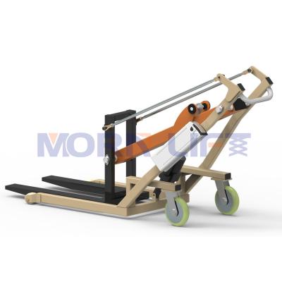 China Hotels Portable Forklift Small Mobile Electric Forklift For Warehouse for sale