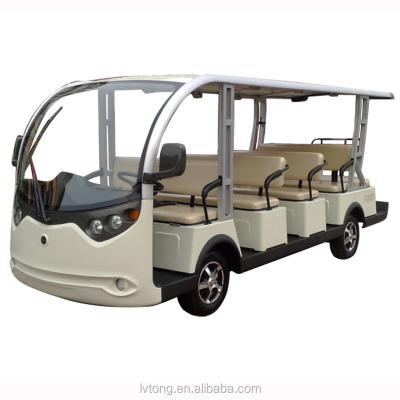 China 14 seater electric sightseeing bus for park use (LT-S14) 4960*1480*1980mm for sale