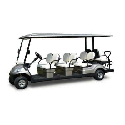 China 8 Seaters Electric Resort Car 48V/4kw 4280*1200*1800mm for sale