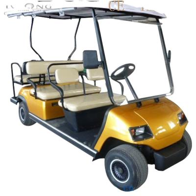 China Solar Golf Car 6 48V CE Electric Vehicle 5 Seaters Club L3320*W1200*H1900mm - 6 for sale