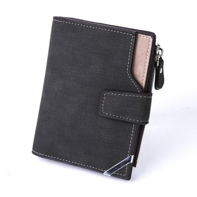 China Fashion Waterproof Mens Card Holders For Men Luxury Slim Automatic Custom Card Holder Canvas Leather Wallet Set For Men for sale