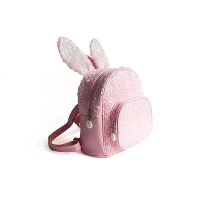 China 2022 hot sale factory fashion wholesale custom made pu leather kids bag school girls kids backpack for sale