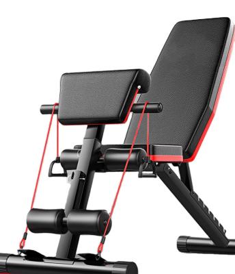 China Home Fitness Dumbbell Solid Custom Logo Sports Equipment Gym Workout Folding Adjustable Folding Bench for sale