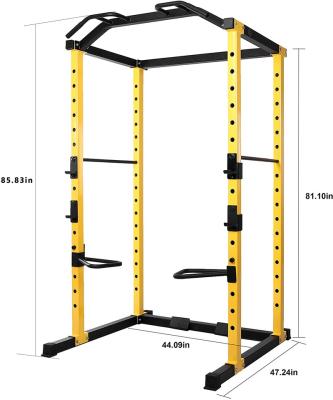 China Universal Professional Wholesale High Quality Home Adjustable Cage Equipment Fitness Gym Rack Squat Stand for sale