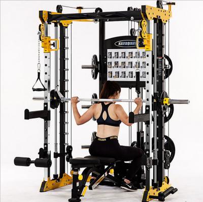 China Smith Machine Universal Commercial Fitness Equipment Home Multi Gym And Home Machine for sale