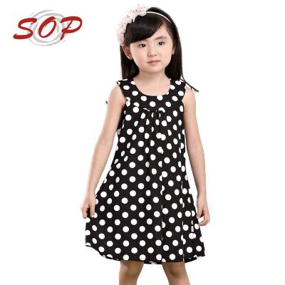 China Wholesale Breathable Kids Clothing Babies Dress Kids New Design Fashional Cotton Dresses Elegant Casual Hot Summer Beach Wear for sale