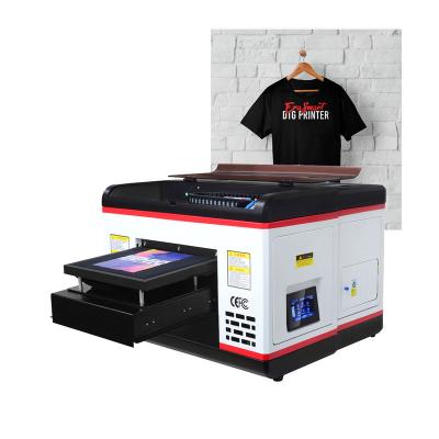 China A3 Size Metal Digital Fabric Printer Printing Textile Printer Machine DTG Printer For Desktop T-shirt Printing for sale