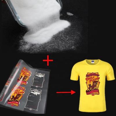 China T Shirt TPU Black Pet White Film Adhesive Hot Melt Def Powder for sale