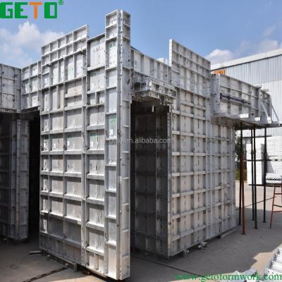 China High Quality Building Materials 6061-T6 Building Materials Formwork Of House Aluminum And Aluminum Composite Panel for sale