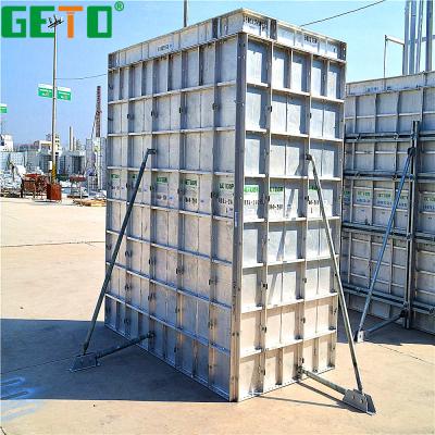 China Modern Hot Sale Aluminum Formwork System For Cast Concrete Wall And House Structure for sale