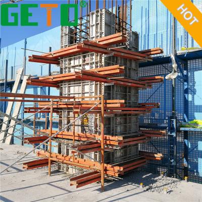 中国 Modern Building Materials 6061-T6 Curved Column Aluminum Alloy Formwork 63# Round Concrete Aluminum Pillars And Formwork 100-2600mm 販売のため