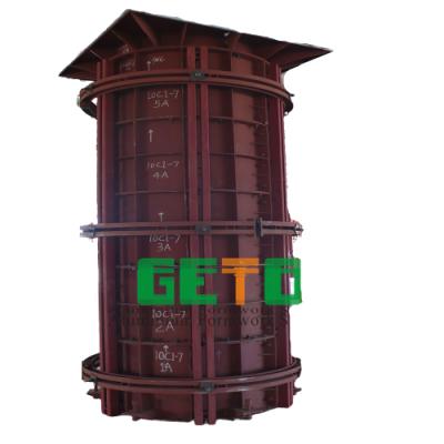 Cina GETO Modern Aluminum Round Column Formwork For Construction in vendita