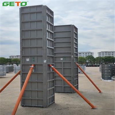 Chine Factory Direct Sale 6061 Traditional Durable Concrete Aluminum Column T6 Pillar Pole Formwork Shuttering Shuttering à vendre