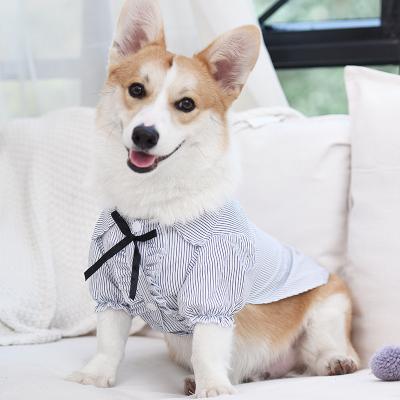 China French Thin Teddy Small Dog Spring /Summer Teddy Bear Dog Clothing Sustainable Pet Clothing for sale