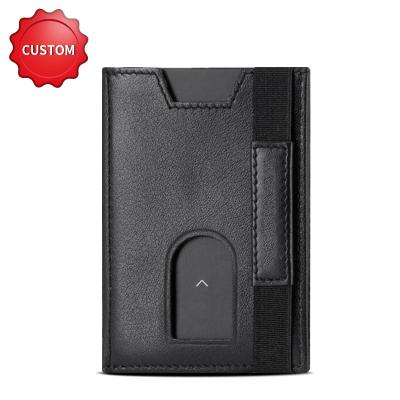 China Leather RFID wallets for men2022 Retro Minimalist Carteras RFID Blocking Thin Billeteras m de carteras de hombre de Para de billeteras for sale