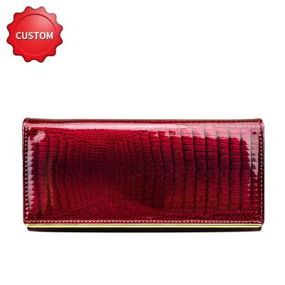 China Luxury Design Fashional Ladies Clutch Part Handbags Clutch Crocodile Leather Handmade Women Clutch Evening Clutch Bags for sale