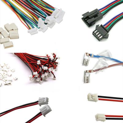 China Cable jst assembly custom xh ph electronic assembly with jst shipping and handling 1.0 2.0 2.54 cable jst assembly for sale