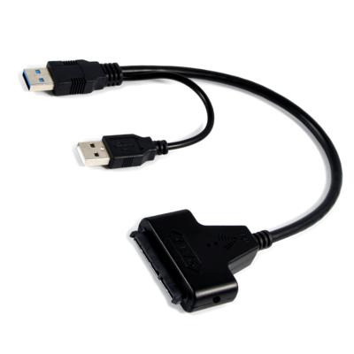 China Electronic USB 3.0 To External SATA Disk Drive SSD HDD USB 3.0 22 Pin Adapter Cable For Hard To sata/ide cable for sale