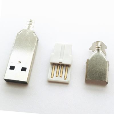 China audio & Video usb a male connector solder wire connector usb 2am connector for sale