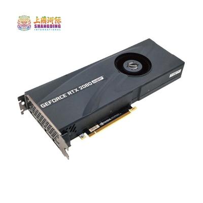 China Workstation NVID IA rtx2080 8g pcie3.0 workstation/server super deep learning computing graphics card for sale