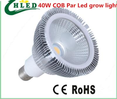 China 40w cob Par led plant grow lights Wite- full spectrum  4000k-5000K for sale