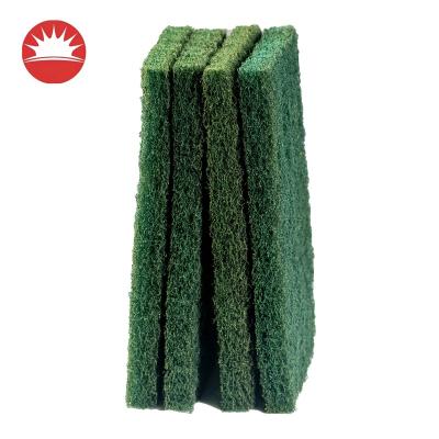 China Polishing Stainless Steel Makers Green Marble 3 Direct Abrasive Steps Nylon Foam Sourizing Pad For Polishing for sale