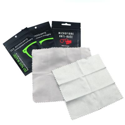 China Nano Microfiber Glass Microfiber Cloth OEM Eyeglass Cleaning Cloth Microfiber Glass Anti Fog Reusable Mirror Cleaning Cloth for sale