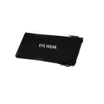 China Wholesale High Quality Custom Eyeglasses Drawstring Bag Microfiber Pouch Sunglasses Glass Pouch Eco-Friendly Pouch for sale