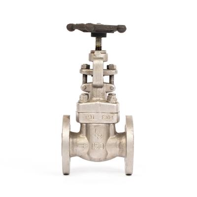 China General Forged Stainless Steel F304 Flange Globe Valve BB OSY for sale