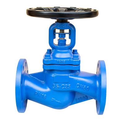 China GS-C25 Carbon Steel General Bellows Seal Globe Valve for sale