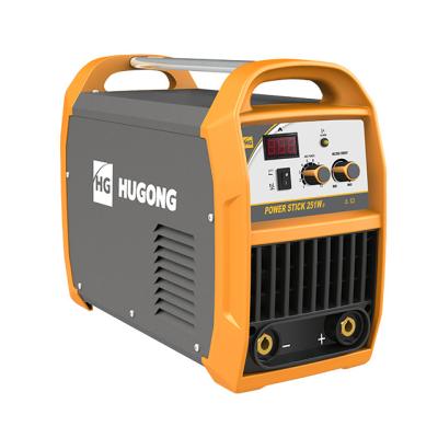 China Factory Portable DC TIG Welding Machine 240V IGBT Inverter HUGONG POWER STICK 251WIIII for sale