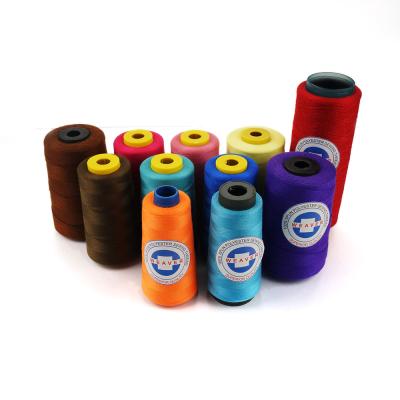 China High Tenacity 100% Spun Polyester Dyed Knitting Yarn 32s For Working Materials for sale