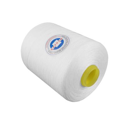 China 100% viable raw white 44/2 polyester yarn for sale