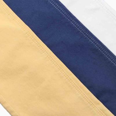 China 2021 Hot Selling Fake Stretch Knitted Denim Fabric PFD White Jeans Fabric for sale