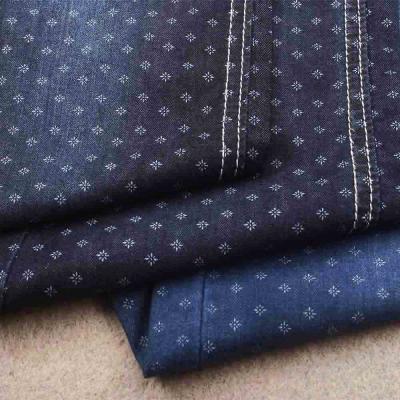 China Factory Wholesales Lightweight Cotton Shrink-Resistant Jeans Fabric With Printing for sale