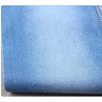 China Wholesale Indigo Blue Cotton Elastane Shrink-Resistant Denim Fabric For Jeans Denim Fabric Prices for sale