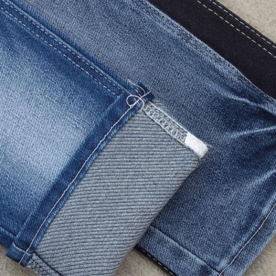 China New Fashion Special Shrink-Resistant Texture One Time Stretch Denim Fabric 12 High For Brand Jeans for sale