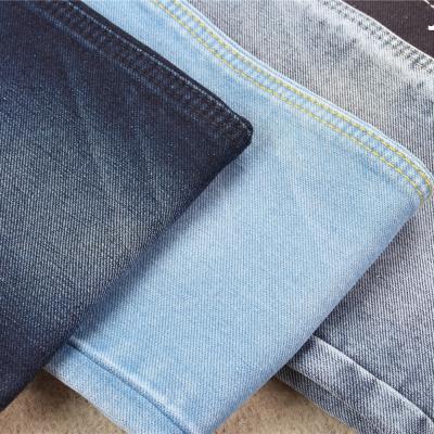 China Hot Selling Breathable Fake Knitted 12.5oz Denim Fabric Cotton /Polyester /Spandex Bangladesh for sale