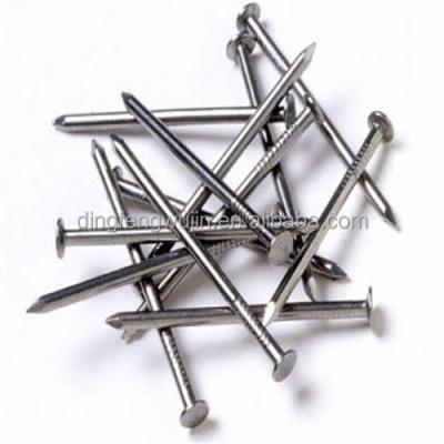 China High Standard Iron Q235 Flat Steel Ring Shank Flat Head Common Nails For Wood Products for sale