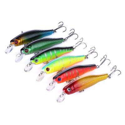 China ABS Plastic Competitive Price Floating Groundbait Minnow Fishing Hard Lure Plastic Fishing Lure For Fishing for sale