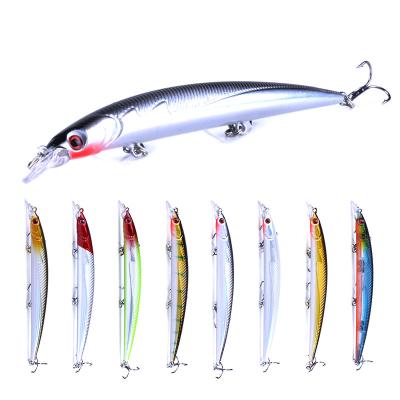 China ABS Hard Plastic Fast Delivery Minnow Bait PESCA Hard Minnow Fishing Lure for sale