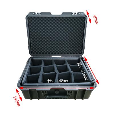 China Customized high quality heavy duty waterproof plastic tool storage box dustproof shockproof waterproof plastic case for sale