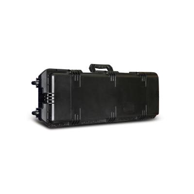 China Modified PP Long Size 950*285*155 Mm Internal Plastic Airtight Rifle Case With Wheels for sale