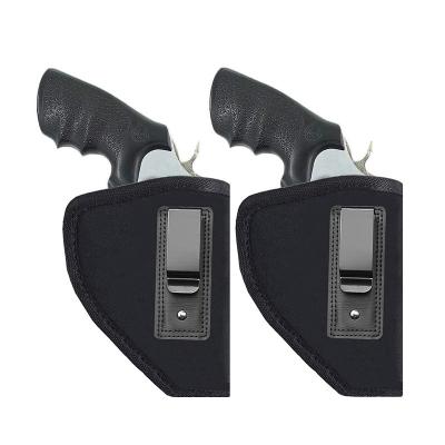 China Neoprene Iwb Casual Soft Black Revolver Concealment Holster High Quality Gun Holster for sale