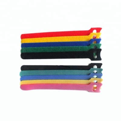 China Colorful Eco - Friendly Garment Industry Hook Loop Cable Organizer for sale