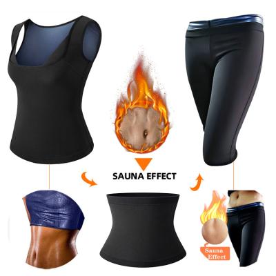 China Wholesale Home Body Shapers Men's Neoprene Slimming Shapewear Workout Shirt For Women Corset Waist Trainer Sweat Sauna Suits Vest for sale