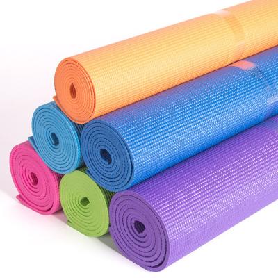 China Custom logo 4MM PVC Pilates exercise extra large fitness GMY multipurpose PVC yoga mats for sale