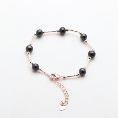 China Excellent Quality CLASSIC Fashion Jewelry Handmade Freshwater Pearl Bracelet for sale