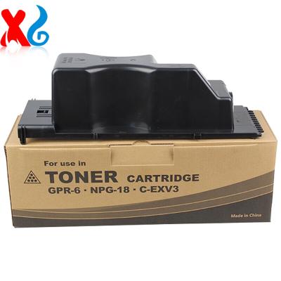 China Compatible toner cartridge COMPATIBLE for Canon IR3300 IR2200 IR2800 IR3320 toner GPR-6 NPG-18 C-EXV3 for sale